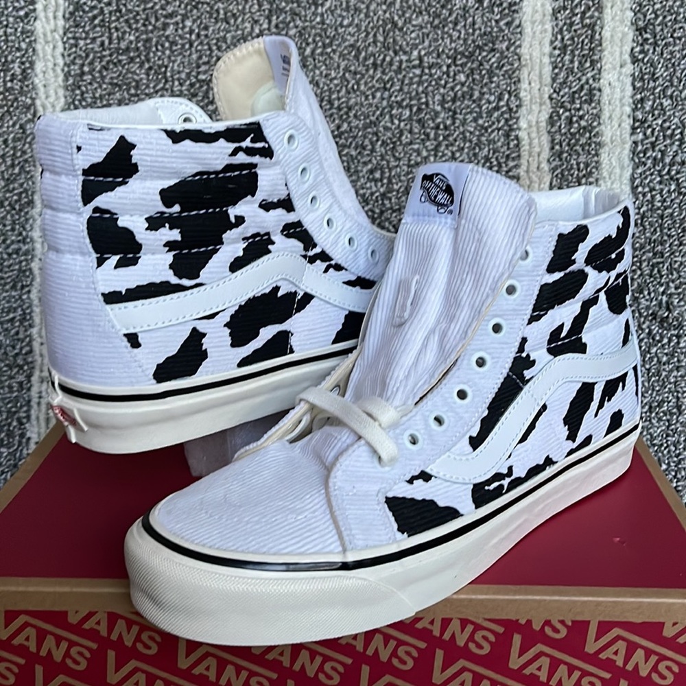 Vans Sk8-Hi 38 Dx Anaheim Factory Cow Print MENS - Picture 9 of 16
